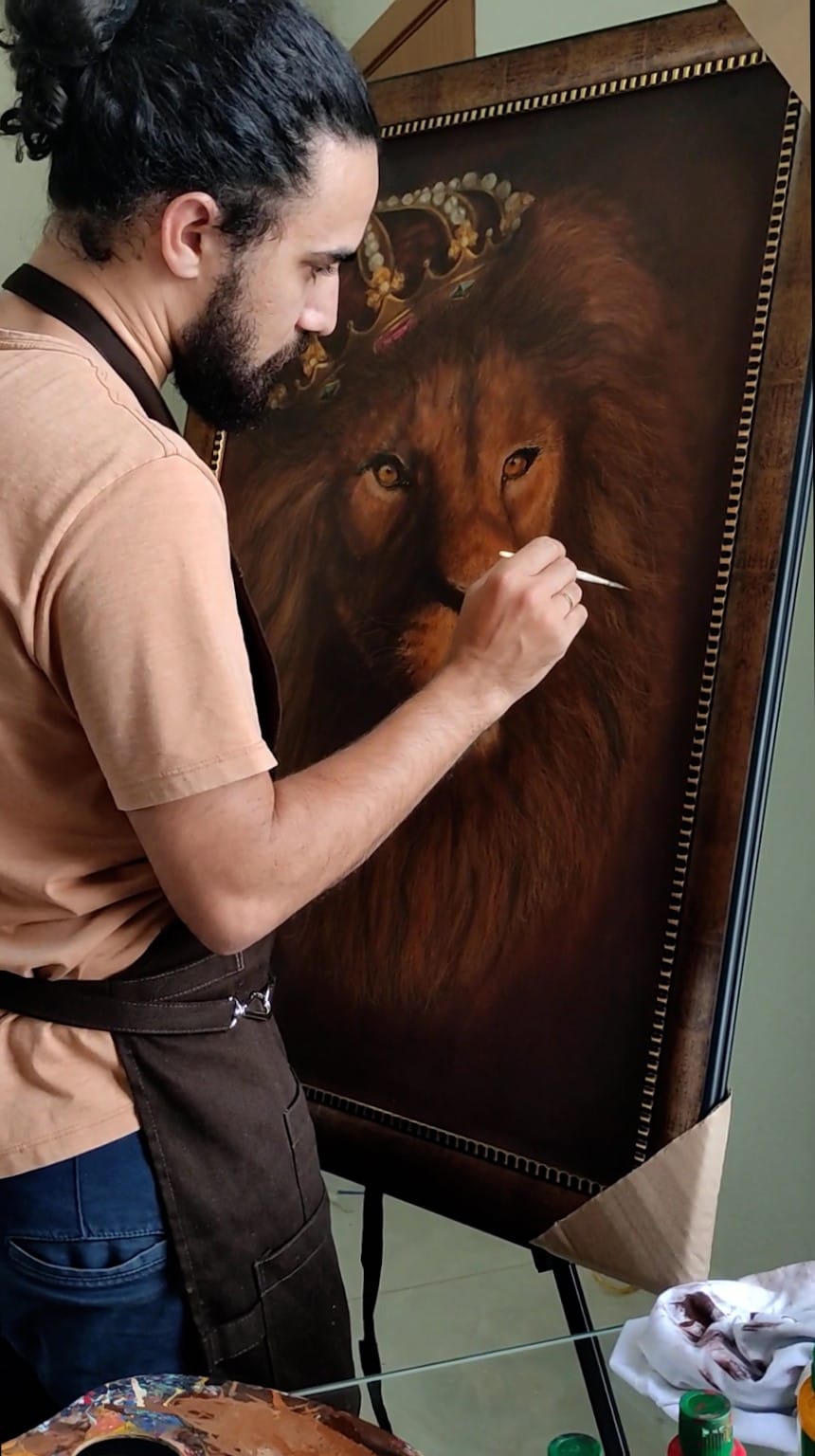 Obra de Mateus Giran: mural, pintura ao vivo e projetos ao longo dos anos