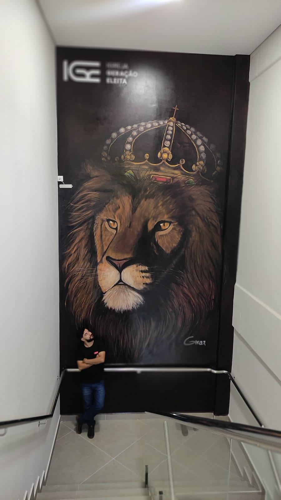 Obra de Mateus Giran: mural, pintura ao vivo e projetos ao longo dos anos