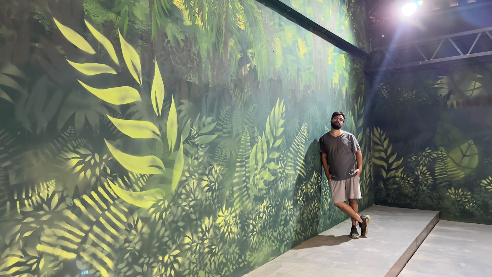 Obra de Mateus Giran: mural, pintura ao vivo e projetos ao longo dos anos
